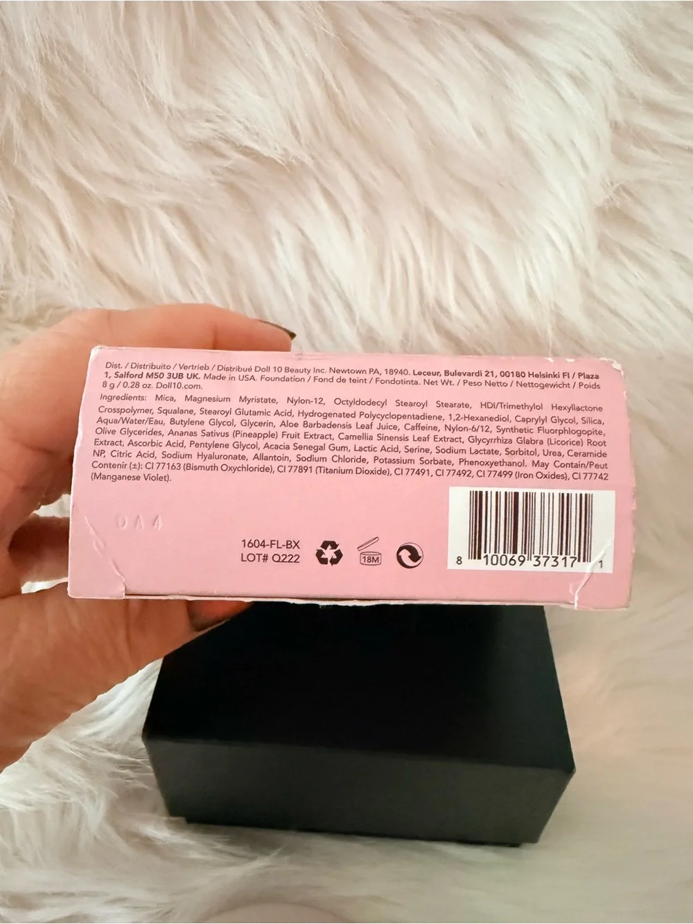 Doll 10 Fair Light super coverage serum powder